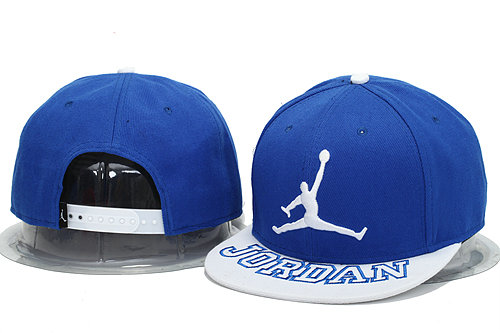 Jordan Blue Snapback Hat YS 0606